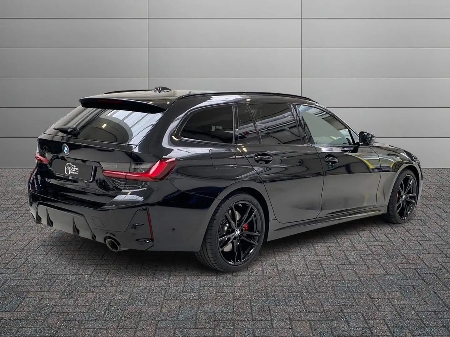 BMW 320 d Touring mhev 48V Msport xdrive auto Nero - 2