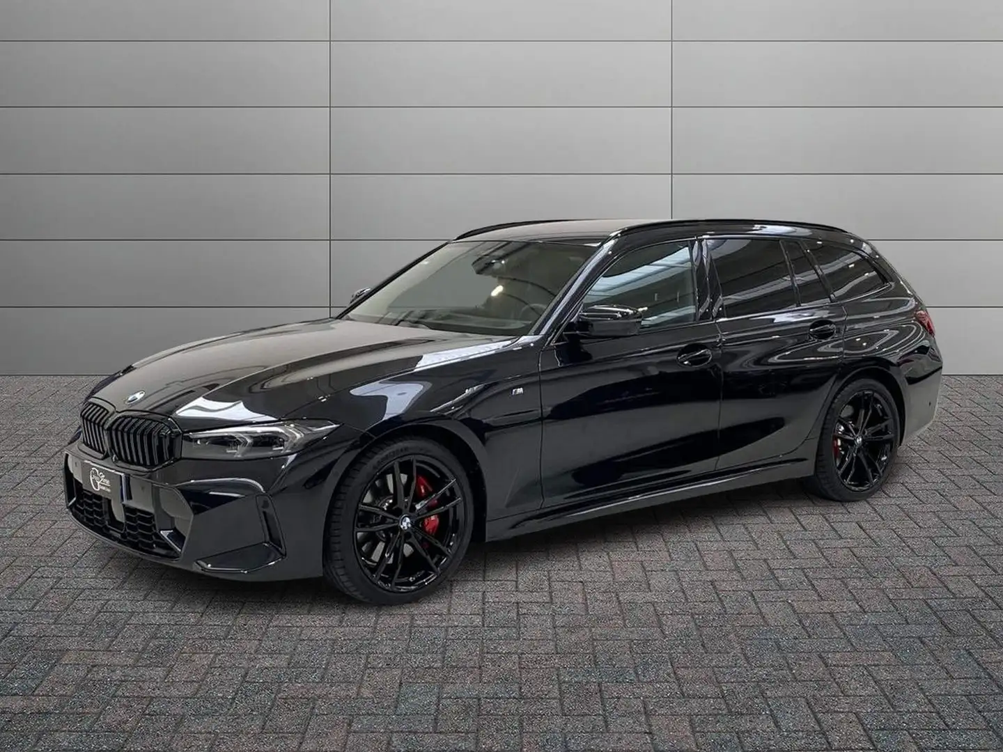 BMW 320 d Touring mhev 48V Msport xdrive auto Nero - 1