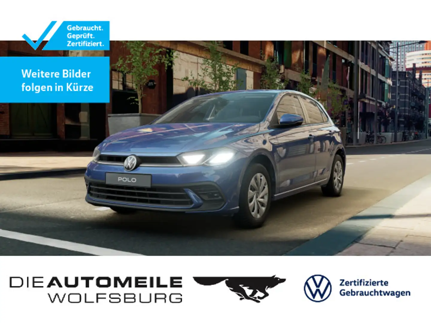 Volkswagen Polo VI 1.0 TSI OPF Life Blau - 1