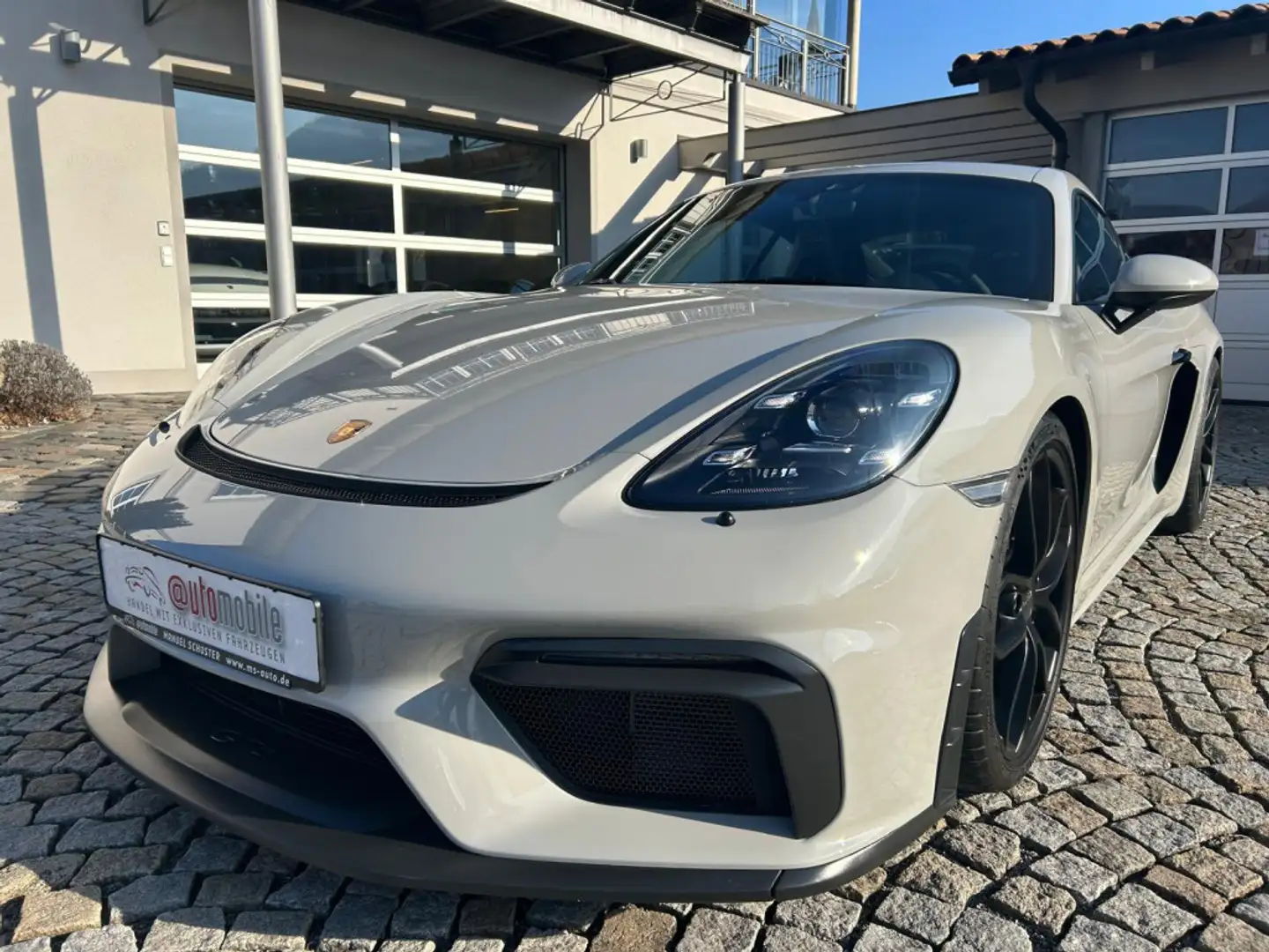 Porsche Cayman 718 GT4|BOSE|PASM|SpChr|SpoSi|RFK|CarPlay Gris - 1
