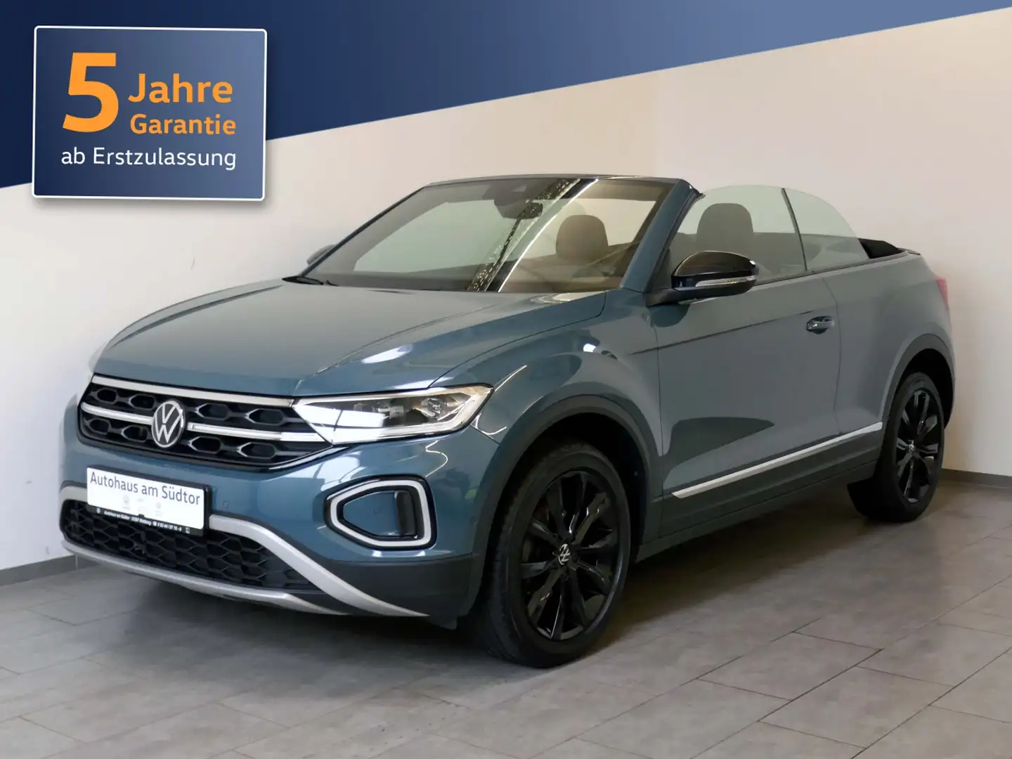 Volkswagen T-Roc Cabriolet Style 1.5 TSI | LED ACC Navi Blau - 2