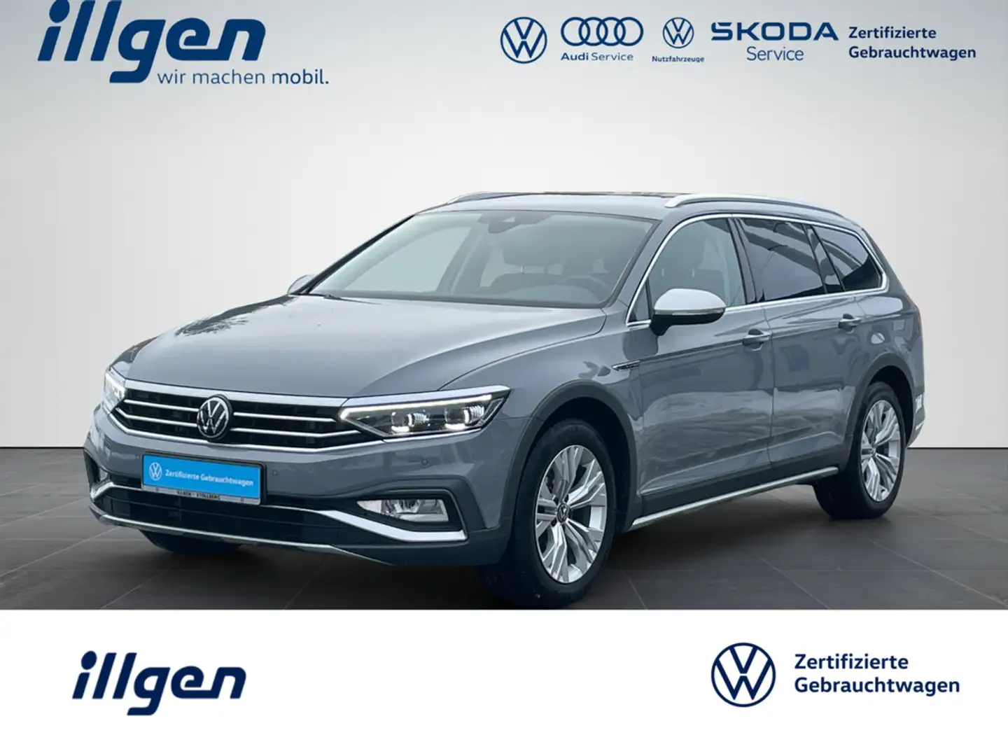 Volkswagen Passat Variant Alltrack 2.0 TDI DSG+4M+MATRIX+NAV Gris - 1