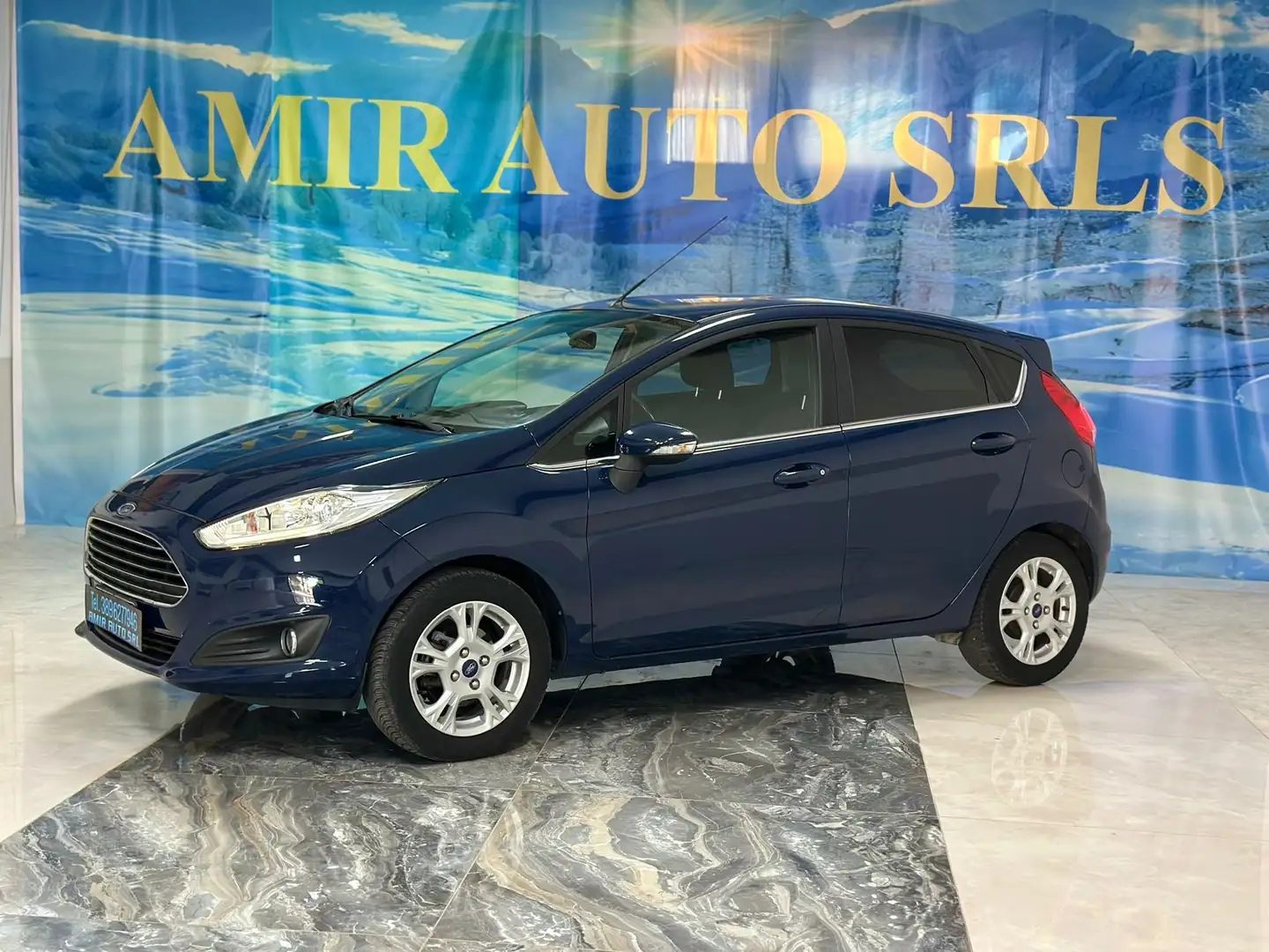 Ford Fiesta Fiesta VI 2013 5p 1.0 Black Blue - 1