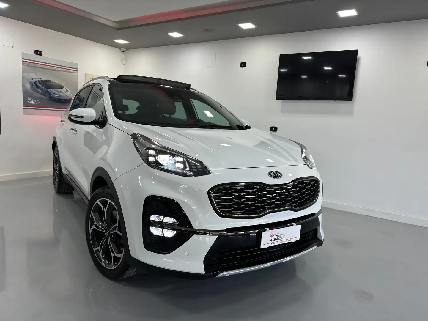 Kia Sportage 2.0 crdi GT Line awd 136cv auto my17 Bianco - 1