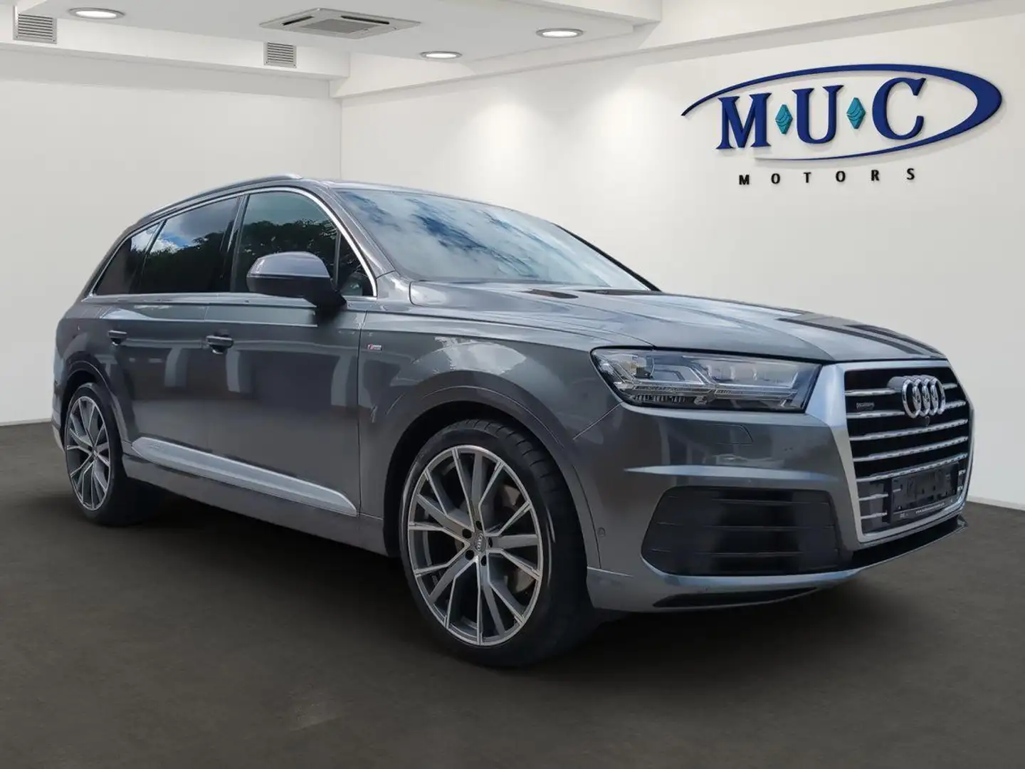 Audi Q7 3.0 TDI quattro Sline+ Matrix~Pano~Luft~Leder Grau - 1