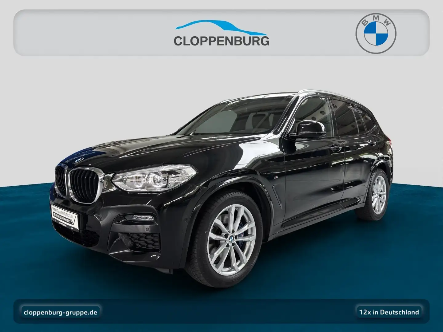 BMW X3 xDrive30d ZA Head-Up+AHK+StHz+Navi+ACC+SHZ+WR Schwarz - 1