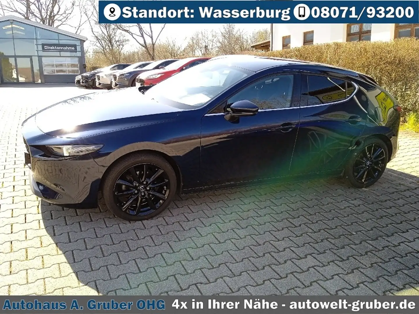 Mazda 3 e-SKYACTIV-X Selection Automatik +Pakete +8-fach Blau - 2