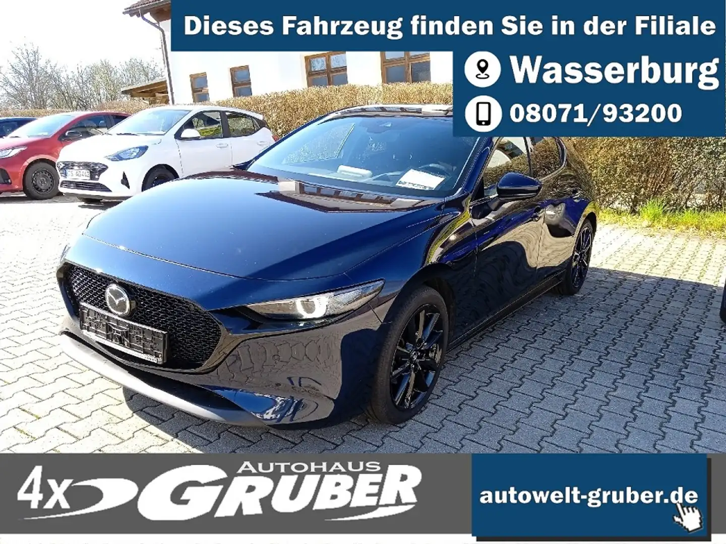 Mazda 3 e-SKYACTIV-X Selection Automatik +Pakete +8-fach Blau - 1
