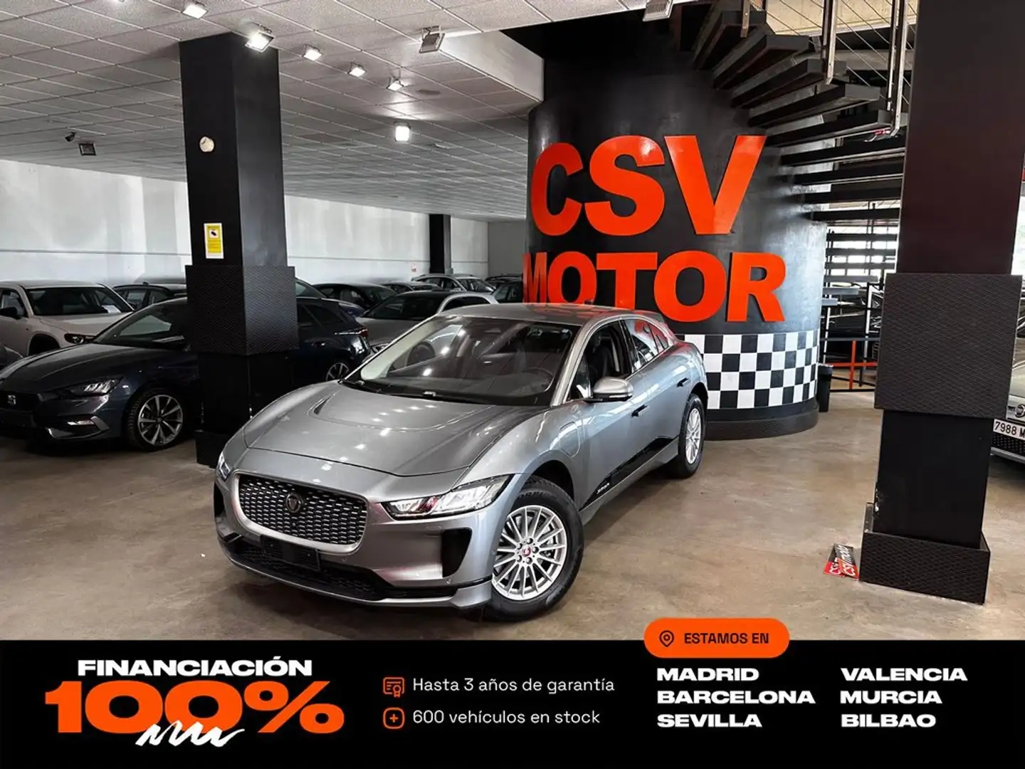 Jaguar I-Pace EV400 HSE AUTO 4WD Argintiu - 1