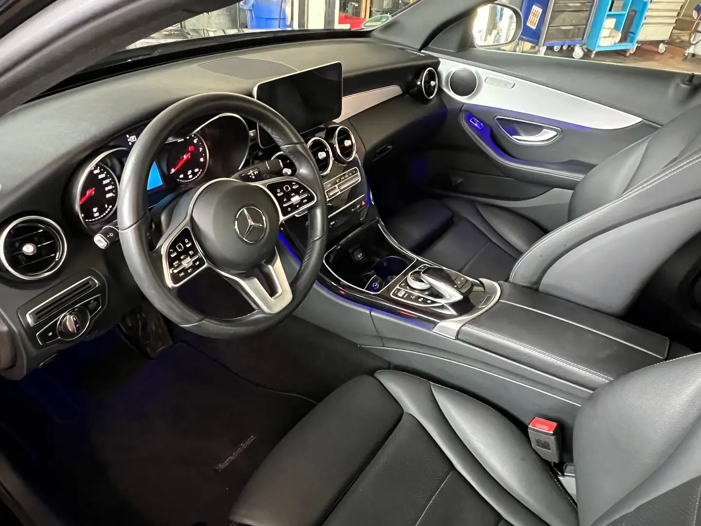Mercedes-Benz C 180 BREAK Business Solution AUTOMAAT/LEDER/NAVI/LED Noir - 2