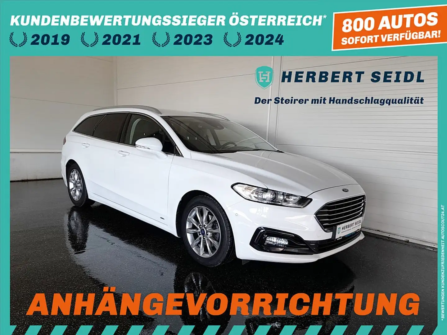 Ford Mondeo Turnier Titanium 4x4 2,0 EcoBlue Aut. *FERNLICH... Bílá - 1