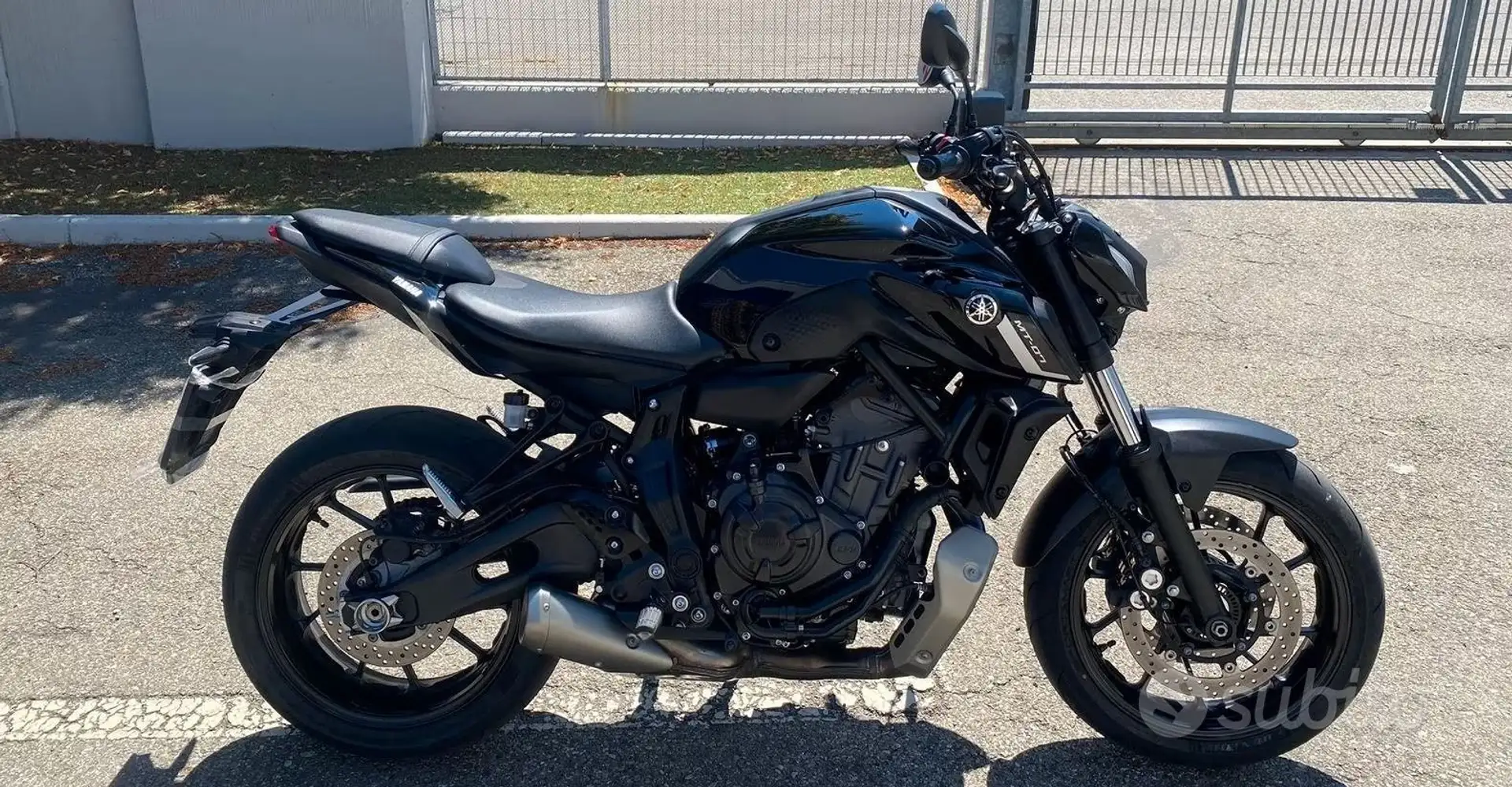 Yamaha MT-07 abs Black - 1