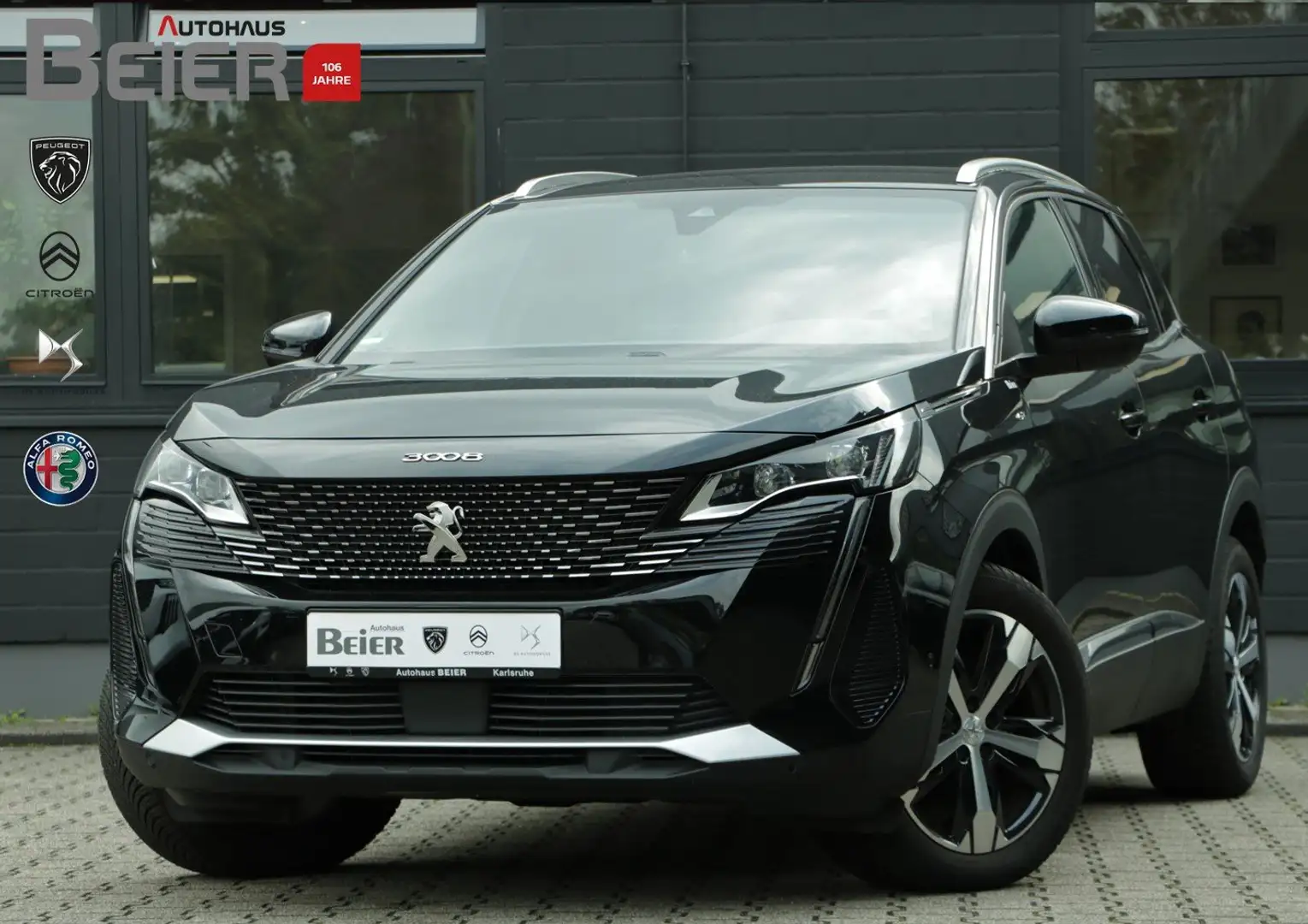 Peugeot 3008 1.5 BlueHDi 130 GT Sitzh./ Keyless/ Navi Negro - 1