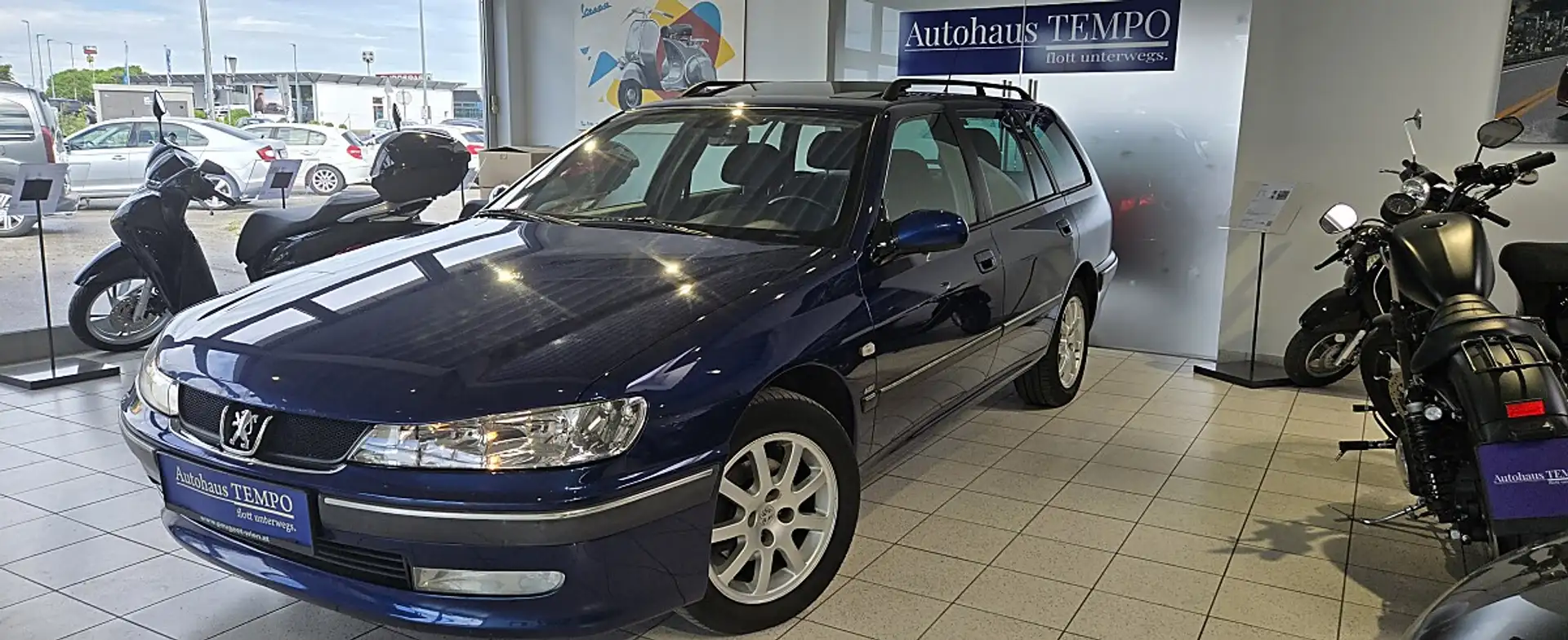 Peugeot 406 Kombi Business Line 2,2 HDI 133(FAP) --ERSTBESI... Blau - 1