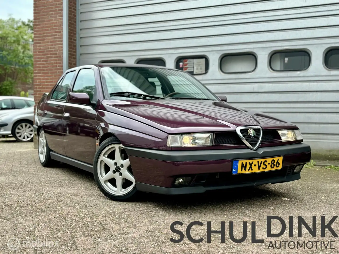 Alfa Romeo 155 1.8 T.Spark S| 72.000 kilometer|2e eigenaar Paars - 1