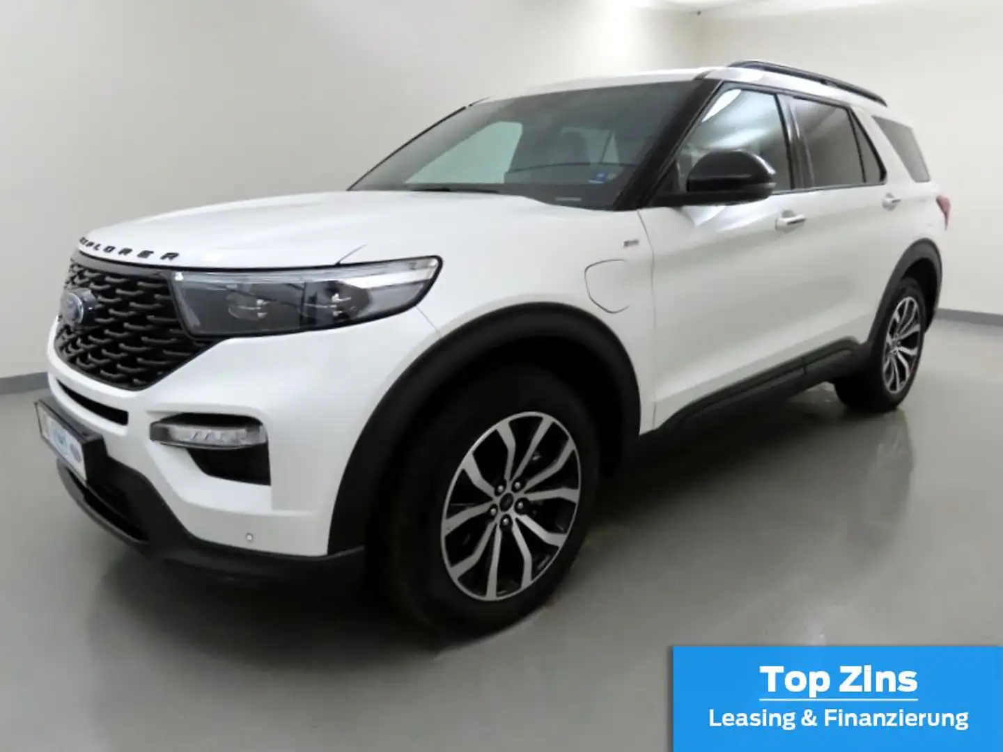 Ford Explorer 3.0 Plug-in Hybrid 4x4 ST-Line iACC+AHK Blanc - 2