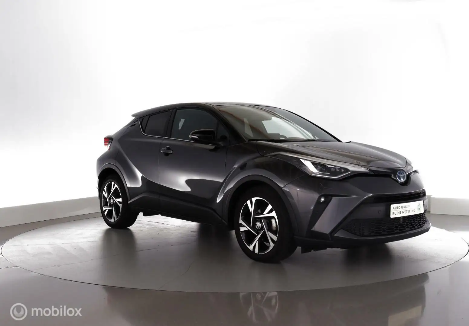 Toyota C-HR 1.8 Hybrid Dynamic leer|led|nav|dab|cam|ecc|acc|lm Gris - 2