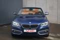 BMW 220 220i Luxury Line Navi Totwinkel Leder Keyless-Go Blauw - thumbnail 13
