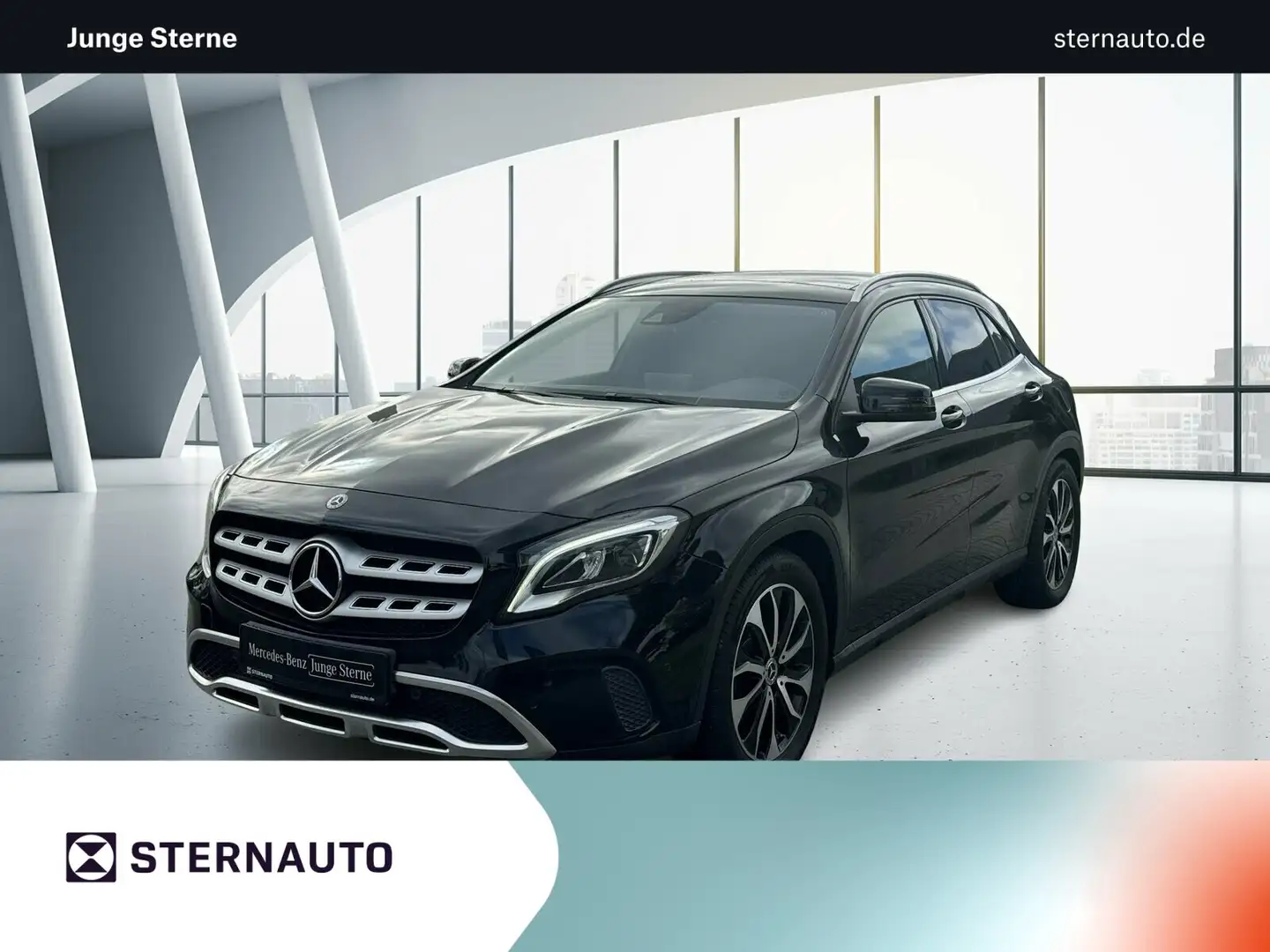 Mercedes-Benz GLA 180 GLA 180 Urban/Navi/Pano.-Dach/Autom./Klima/LED Zwart - 1