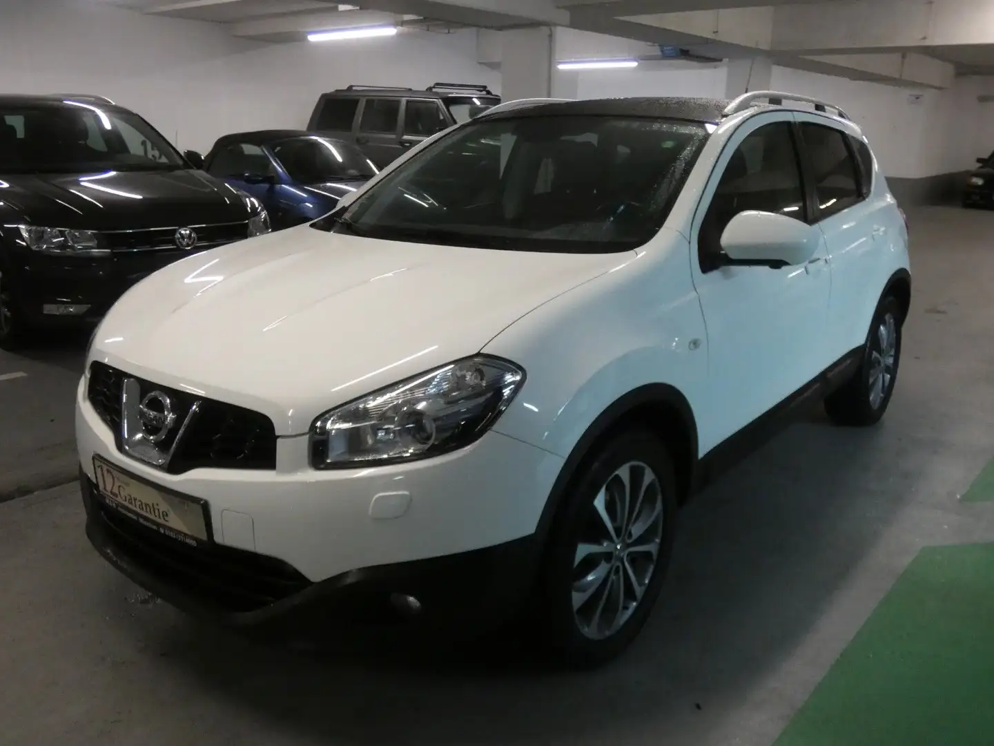 Nissan Qashqai DCI Tekna 4X4*Kamera*Navi*Panorama*Leder Weiß - 1