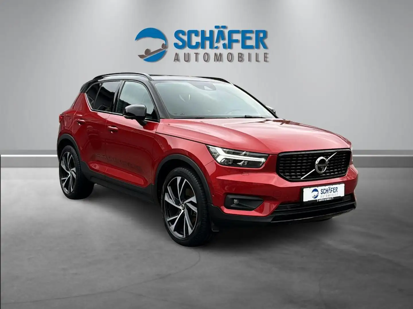 Volvo XC40 2.0 D4 R Design AWD #ACC #AHK #PANO #360° Rouge - 2
