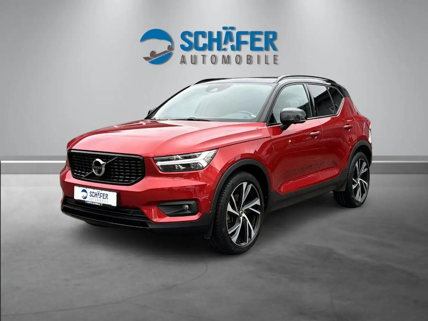Volvo XC40 2.0 D4 R Design AWD #ACC #AHK #PANO #360° Rouge - 1