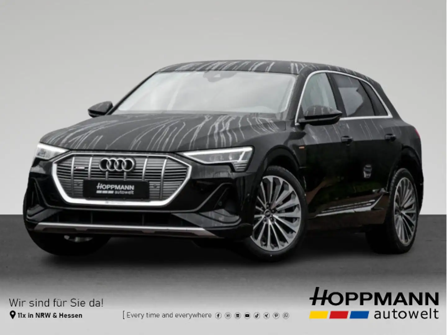 Audi e-tron 55 quattro S line LED NAVI E-Heckklappe E Schwarz - 1