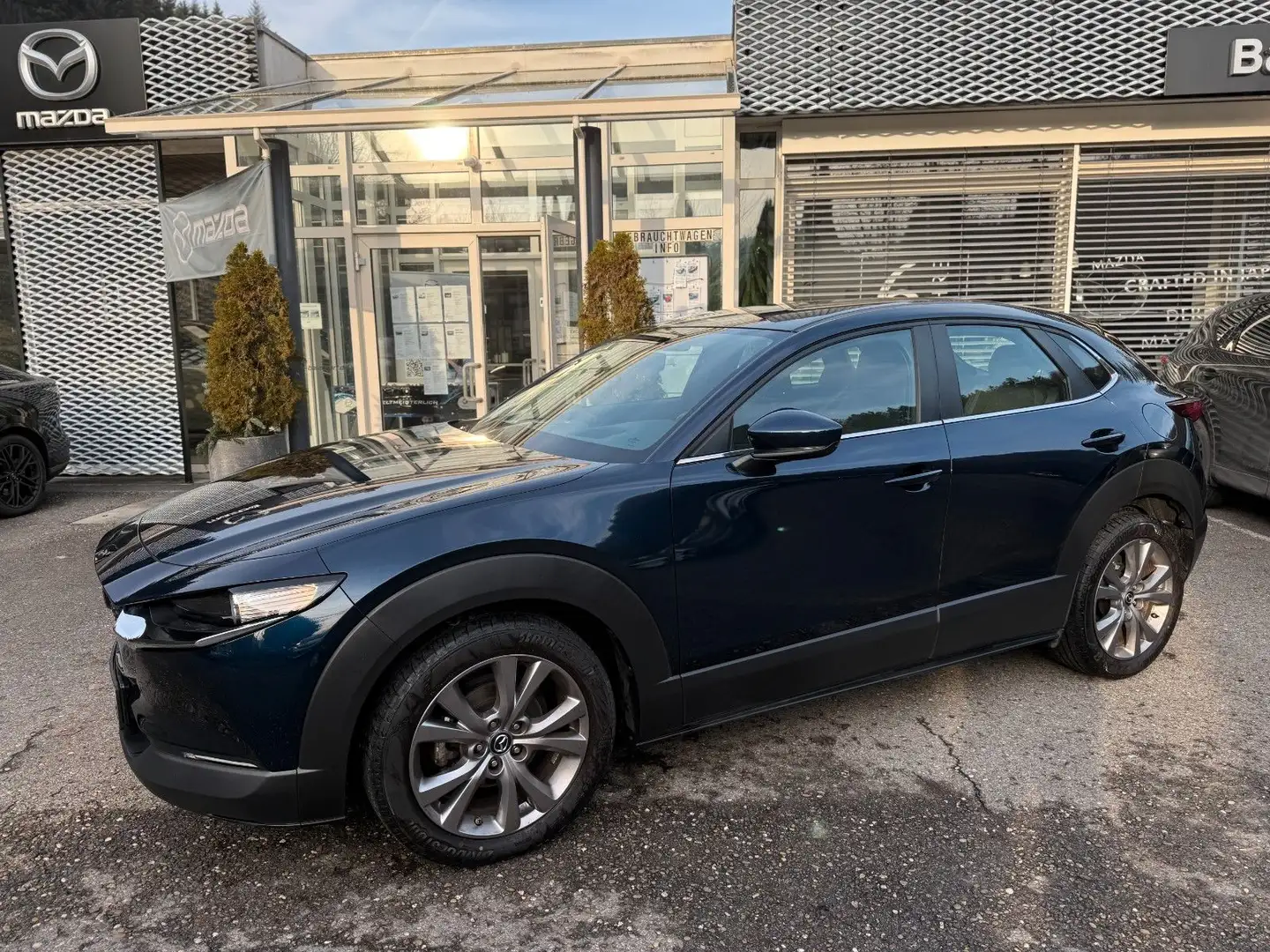 Mazda CX-30 Selection 2WD,Unfallfrei,1.Hand Blau - 1