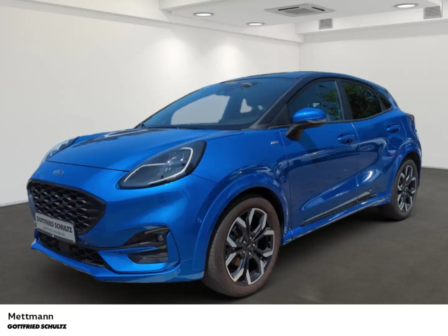 Ford Puma Hybrid ST-Line X 1.0 TSI LED NAVI KLIMA PDC Blau - 1