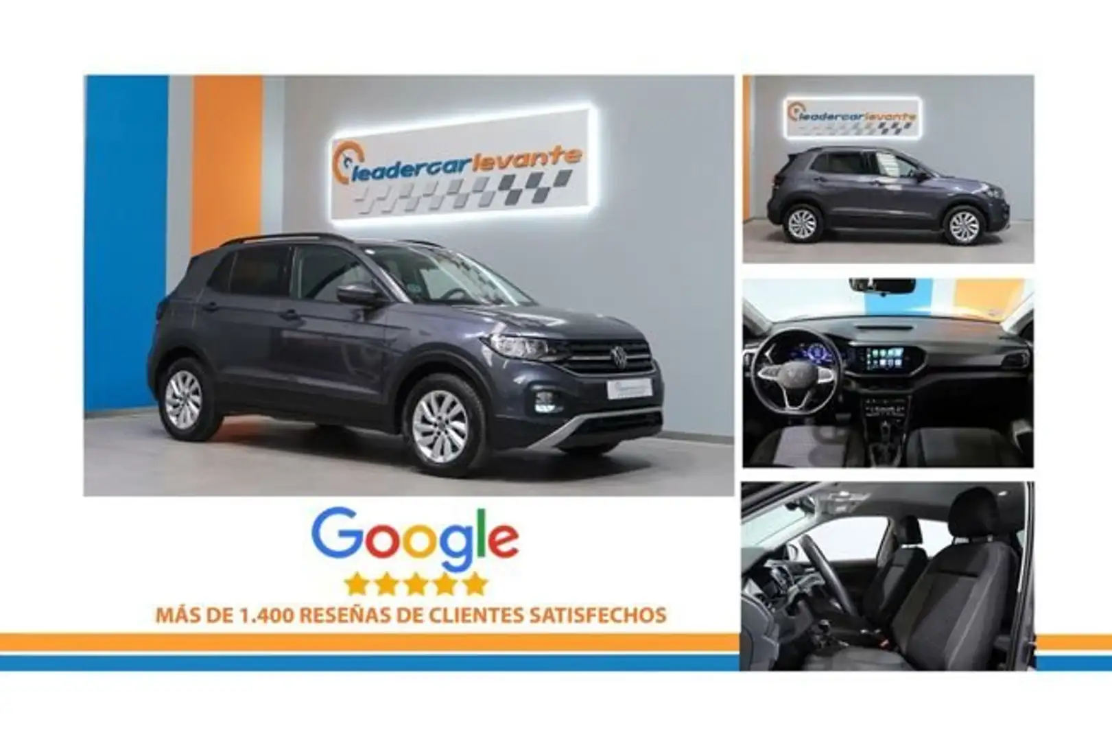 Volkswagen T-Cross 1.0 TSI Advance DSG7 81kW Gris - 2