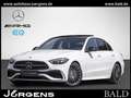 Mercedes-Benz C 200 AMG/Digital/Pano/360/Memo/Distr/Night/19" Blanco - thumbnail 1
