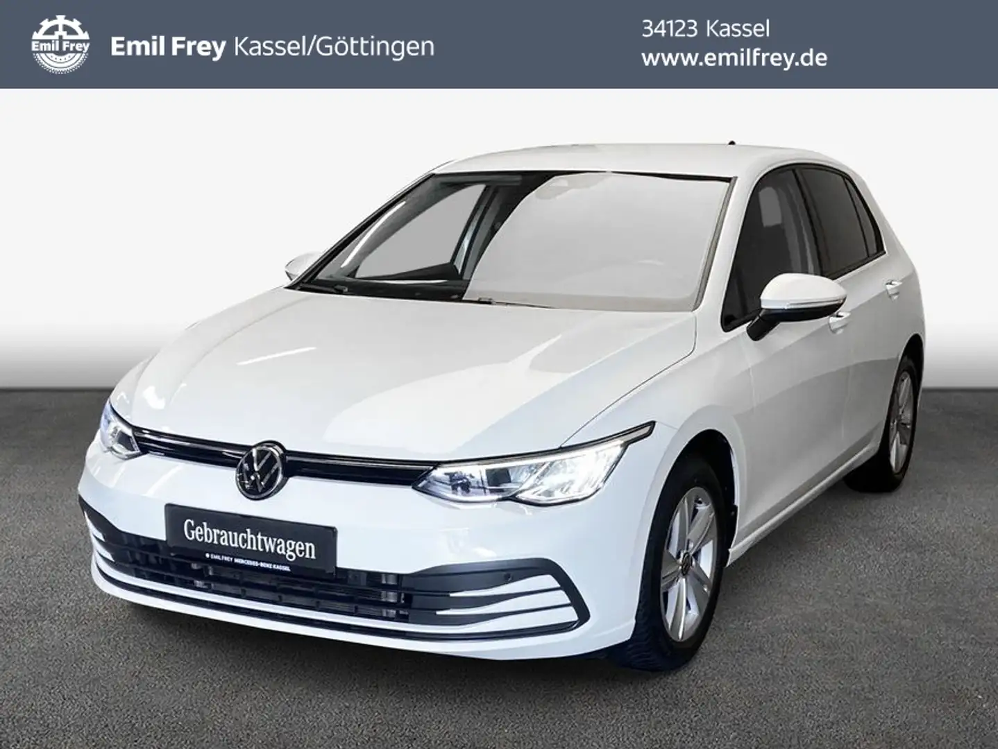 Volkswagen Golf 2.0 TDI SCR DSG Life/ Navi/ ACC/ AHK Weiß - 1