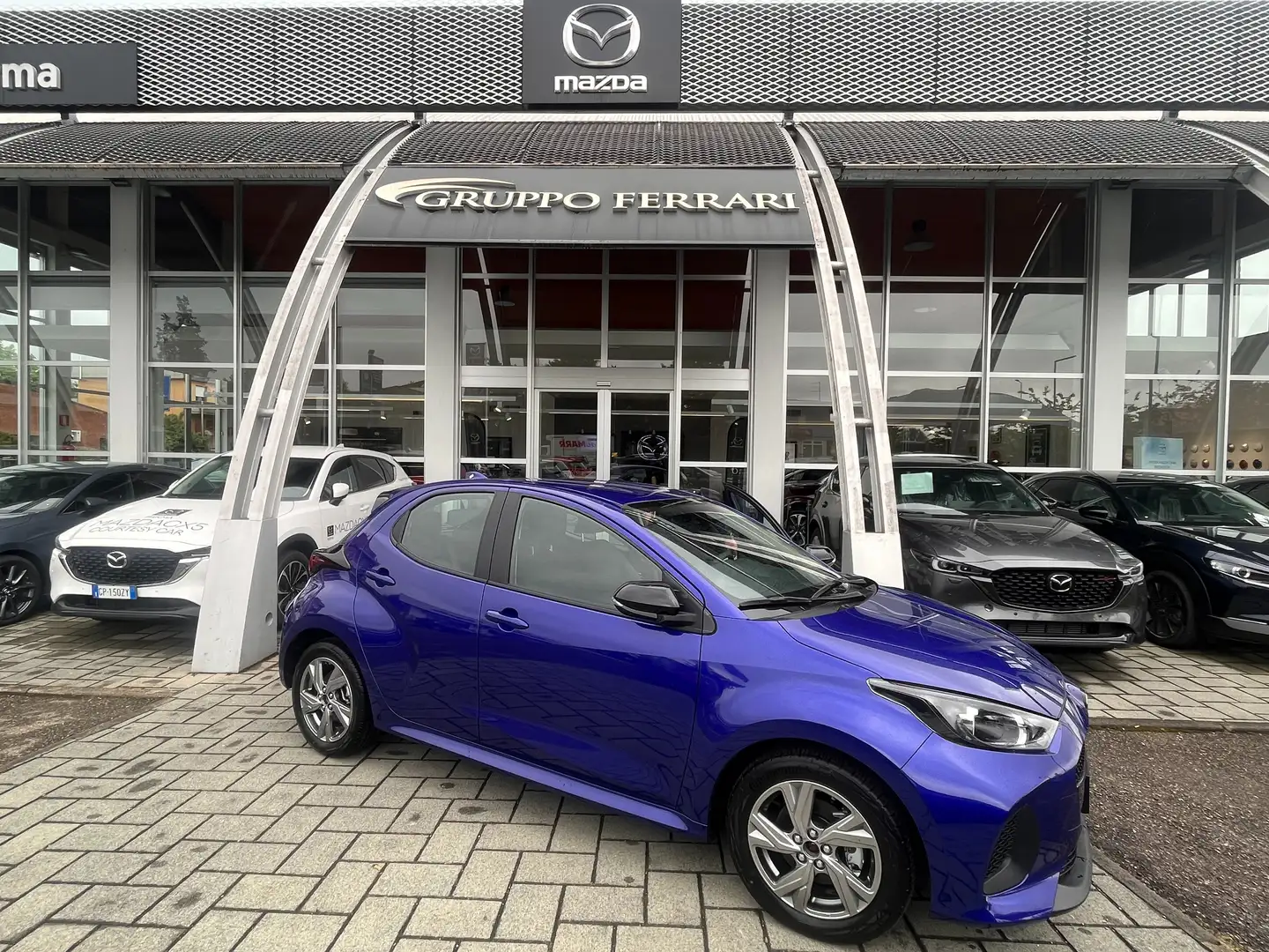 Mazda 2 2 1.5 vvt full hybrid Exclusive Line e-cvt Blu/Azzurro - 1