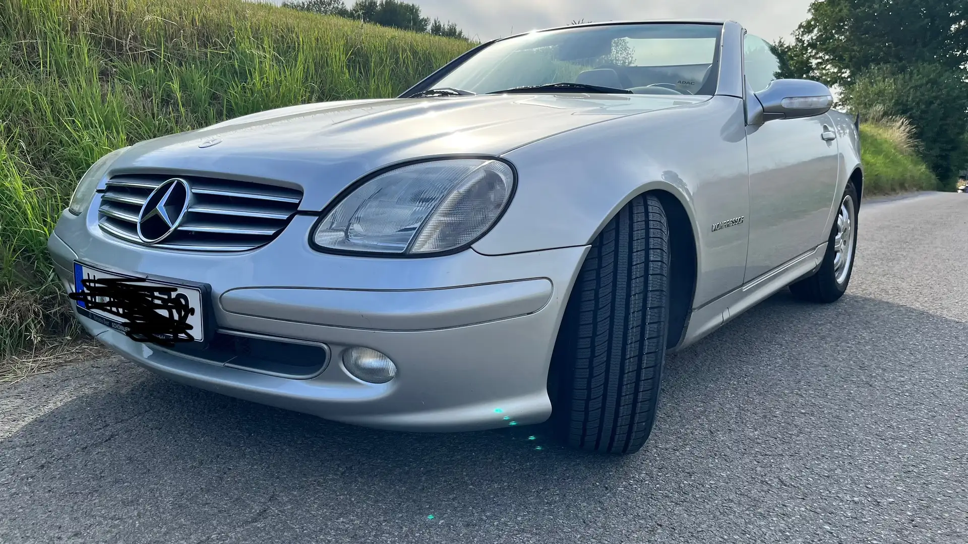 Mercedes-Benz SLK 200 Argent - 1