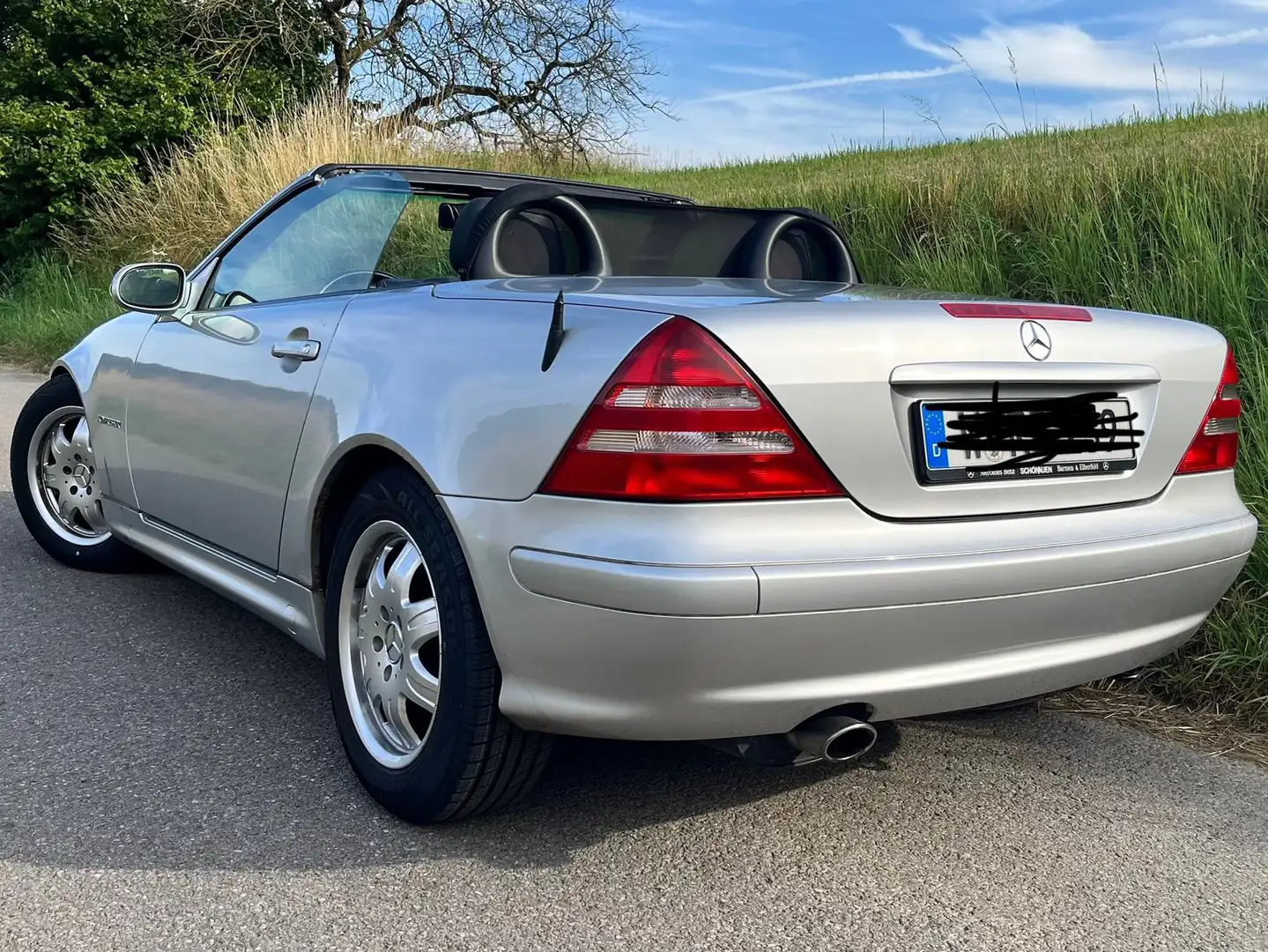 Mercedes-Benz SLK 200 Argent - 2