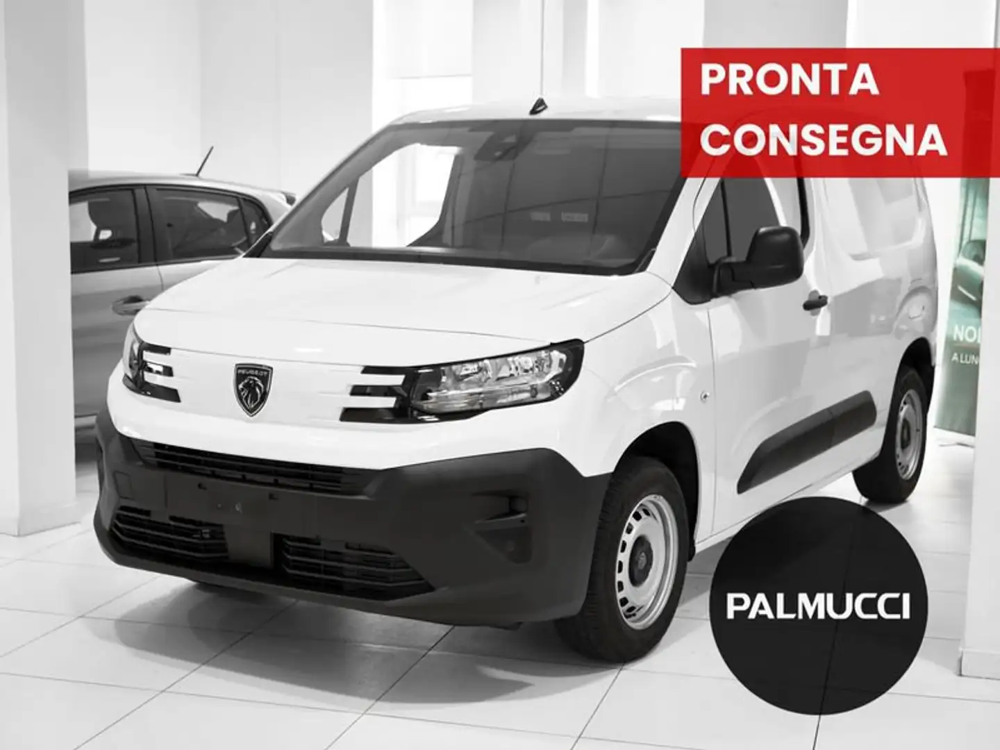 Peugeot Partner BlueHDi 100 S&S PC Furgone Blanc - 1