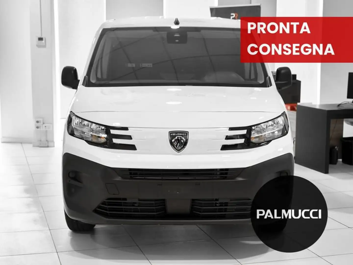 Peugeot Partner BlueHDi 100 S&S PC Furgone Blanc - 2