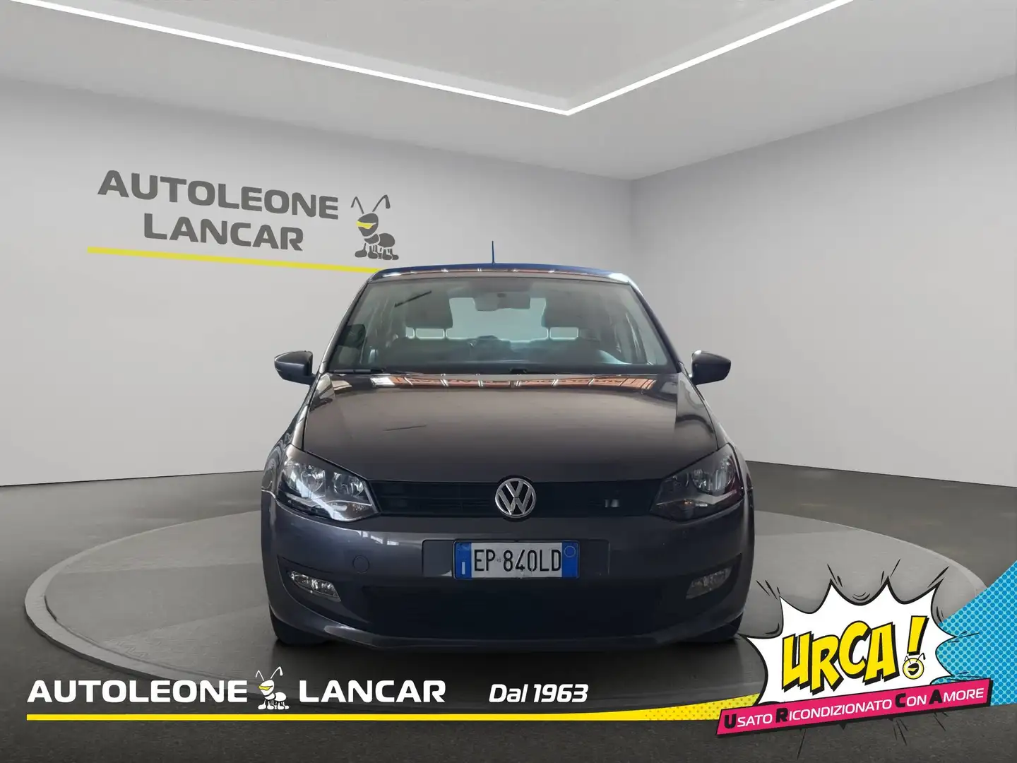 Volkswagen Polo 5p 1.6 TDI Highline 90cv OK NEOPATENTATI Grigio - 2