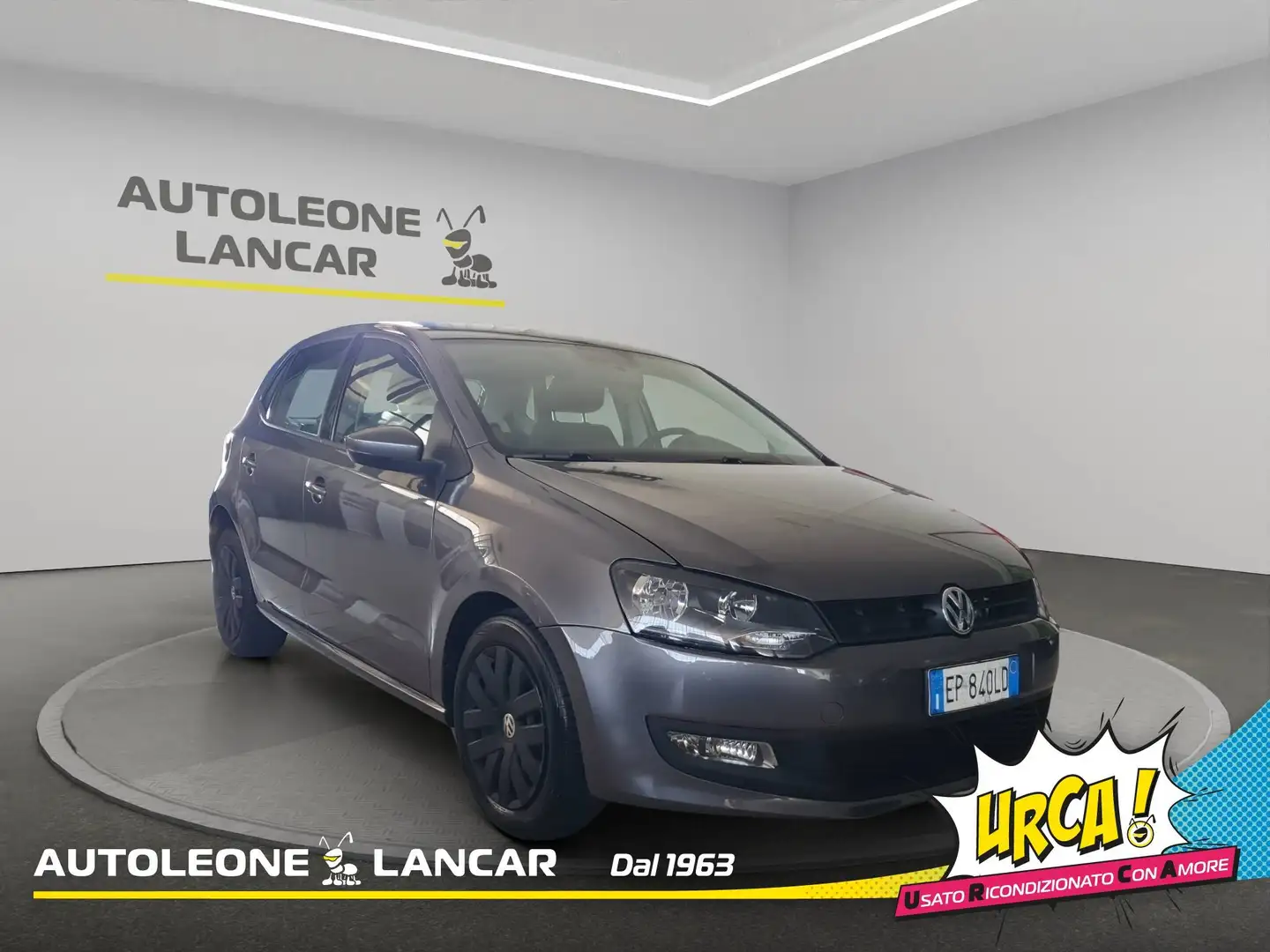 Volkswagen Polo 5p 1.6 TDI Highline 90cv OK NEOPATENTATI Grigio - 1