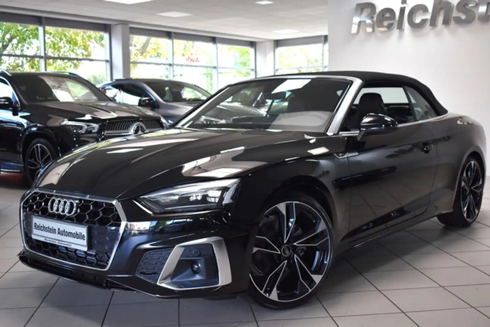 Audi A5 Cabriolet 35 TFSI S LINE AHK NETTO 39.200 Schwarz - 1