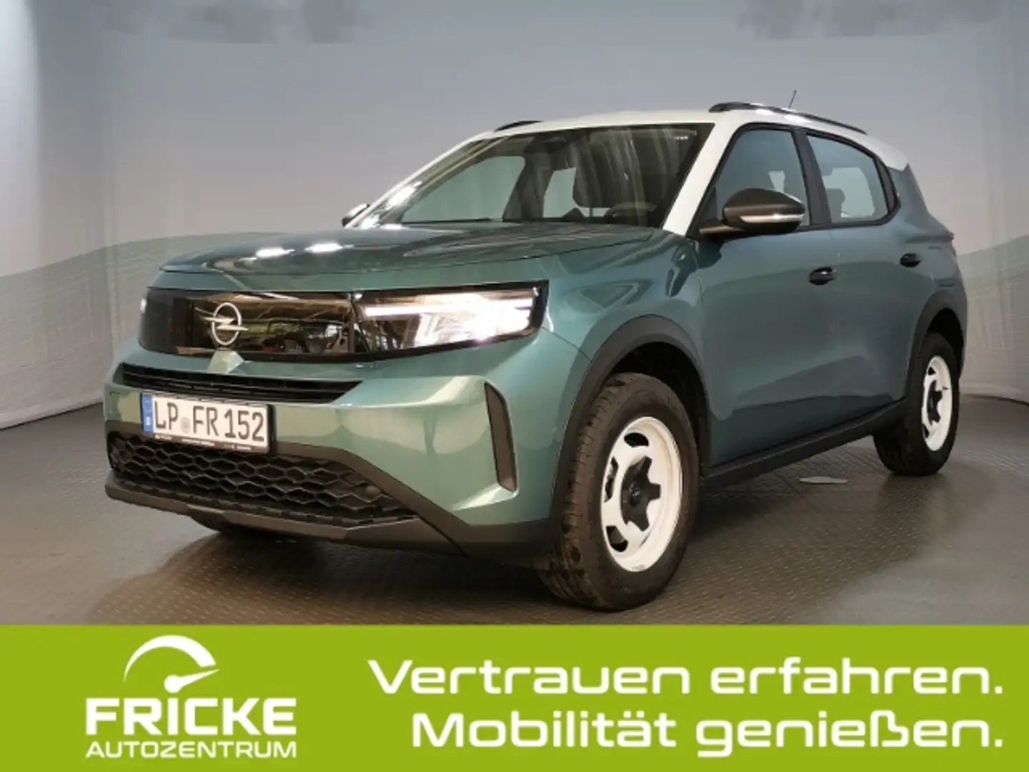 Opel Frontera Edition MHEV +Tech-Pak.+Design-Pak.+Komfort-Pak. Grün - 1