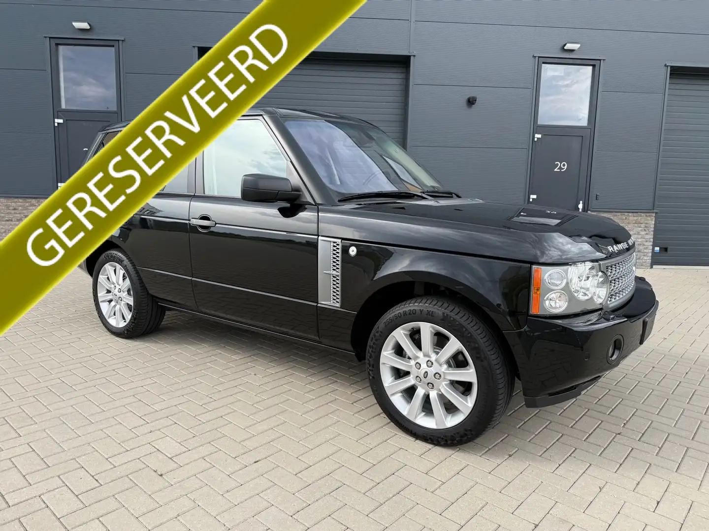 Land Rover Range Rover 4.2 V8 Supercharged Stoelkoeling / Zeer compleet Noir - 1