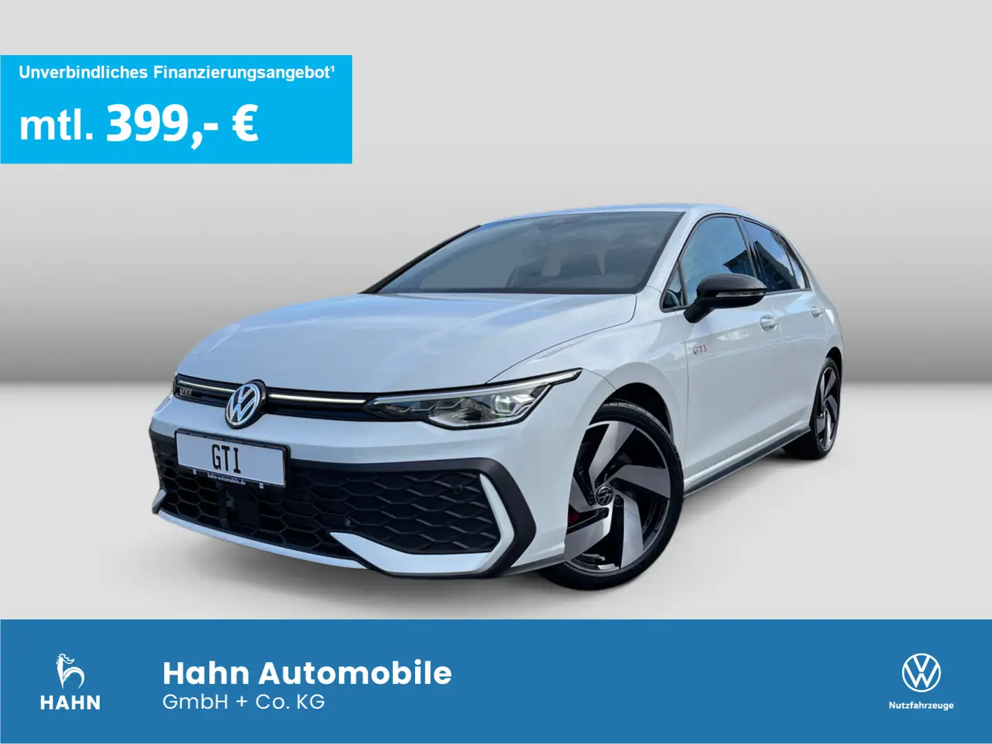 Volkswagen Golf GTI DSG 2,0TSI BLACK STYLE LED KAM ACC 18" Weiß - 1