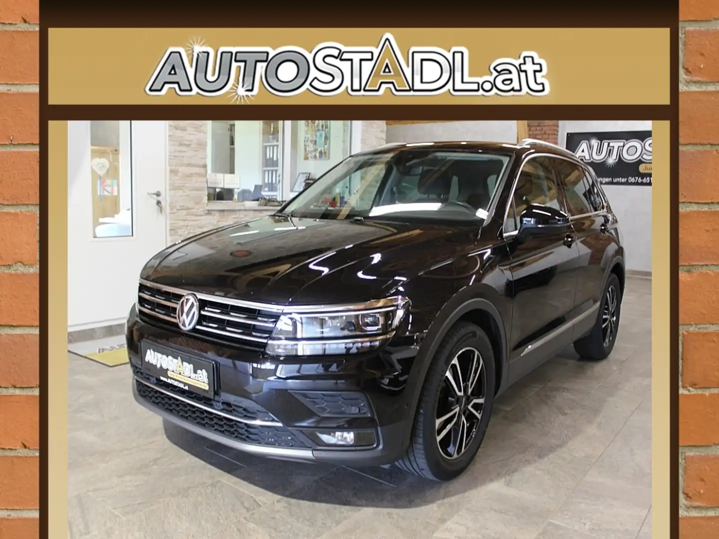 Volkswagen Tiguan 1,4 TSI ACT Highline DSG/NAVI-SITZHZG.-18"ZOLL-... Noir - 1