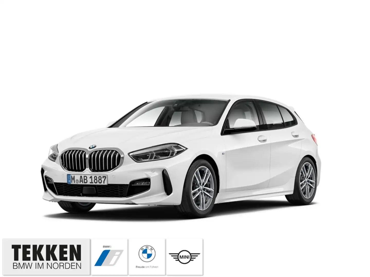 BMW 118 i M Sport Bianco - 1