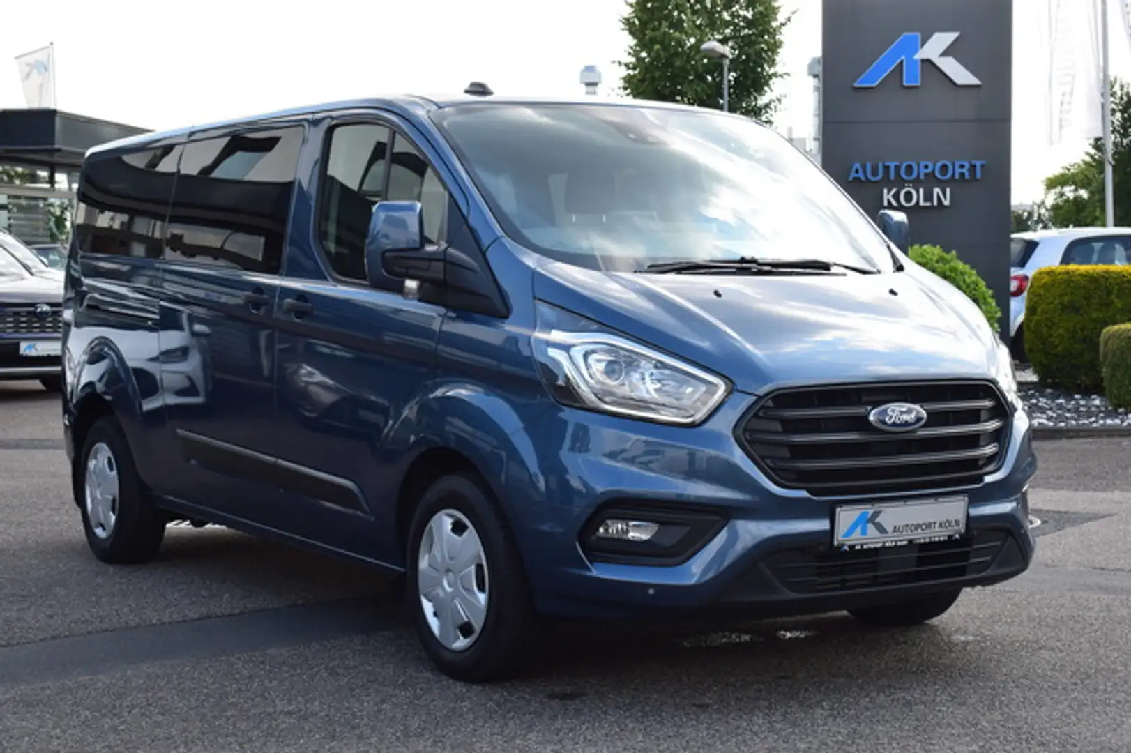 Ford Transit Custom 340 L2 Trend*LED*NAVI*R-Kamera*AHK*SHZ* Blau - 1