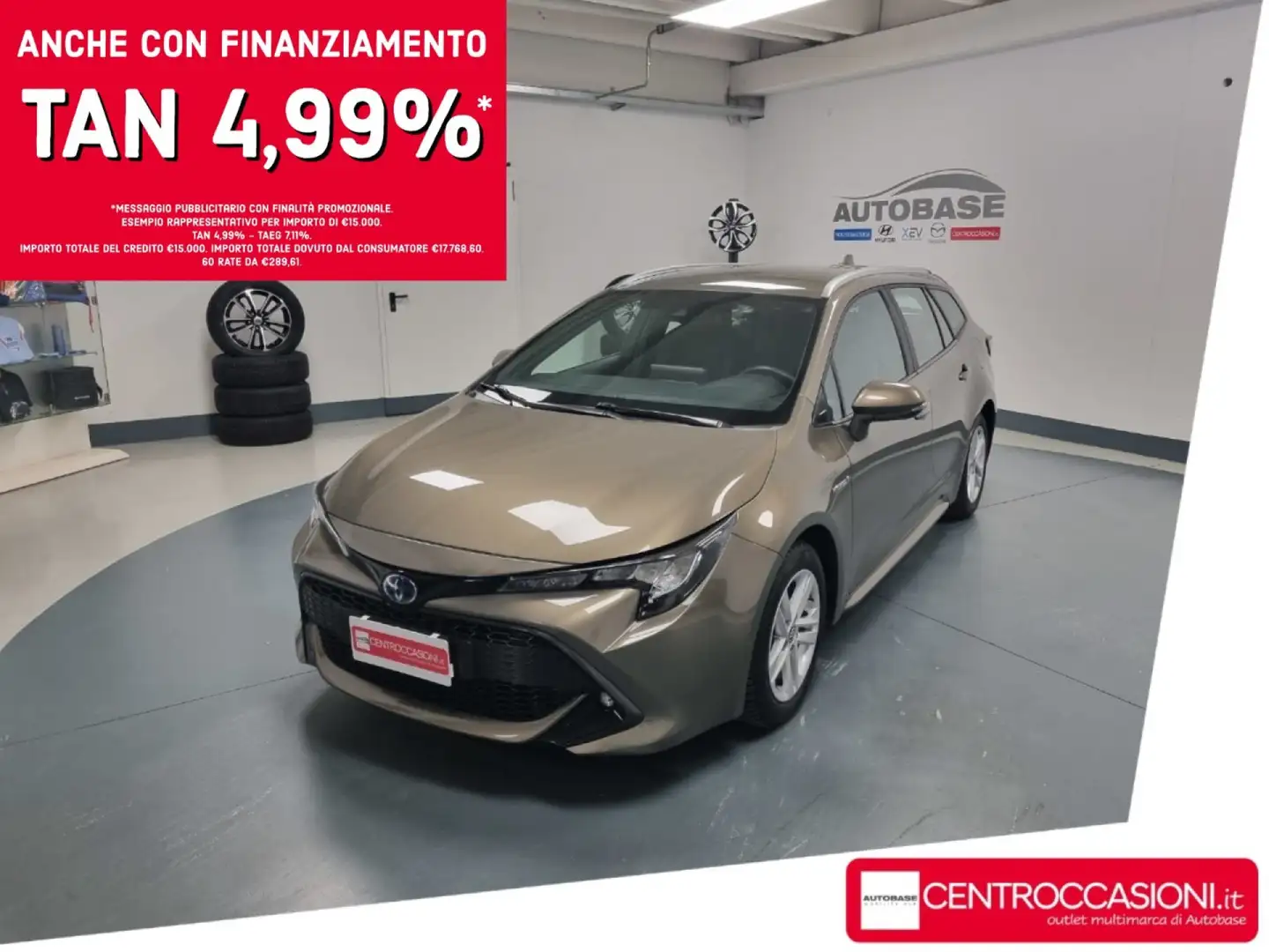 Toyota Corolla Touring Sports 1.8 Hybrid Business Bronce - 1