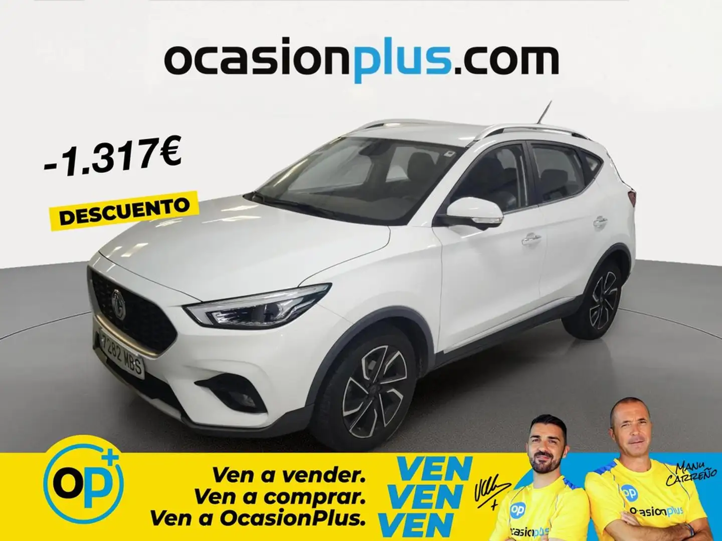 MG ZS 1.5 VTi-Tech Luxury 78kW Blanco - 1