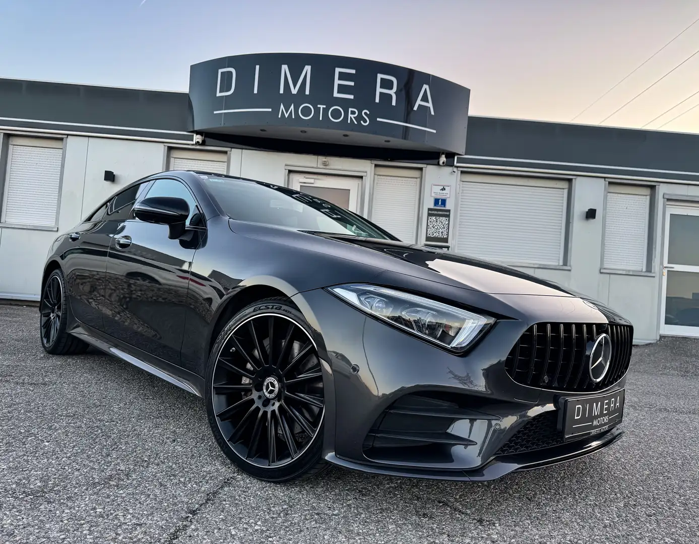 Mercedes-Benz CLS 400 d 4-Matic AMG, 53 LOOK, BURMESTER, MEMORY, SHD Gris - 2