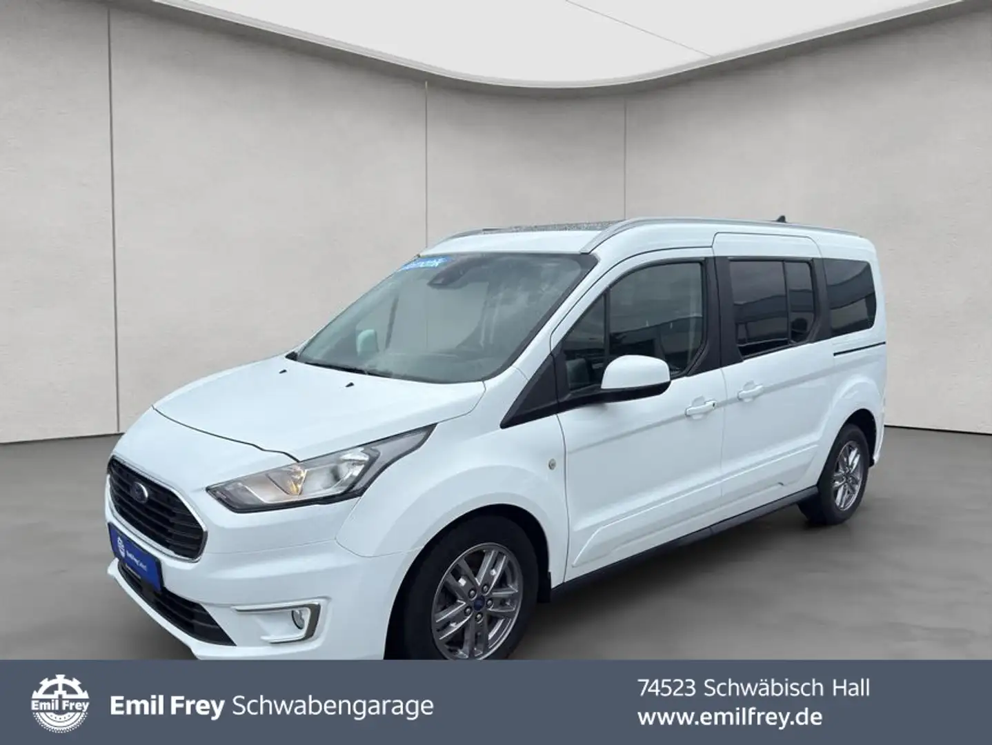 Ford Grand Tourneo Connect 1.5 EcoBlue Aut. Titanium Blanc - 1